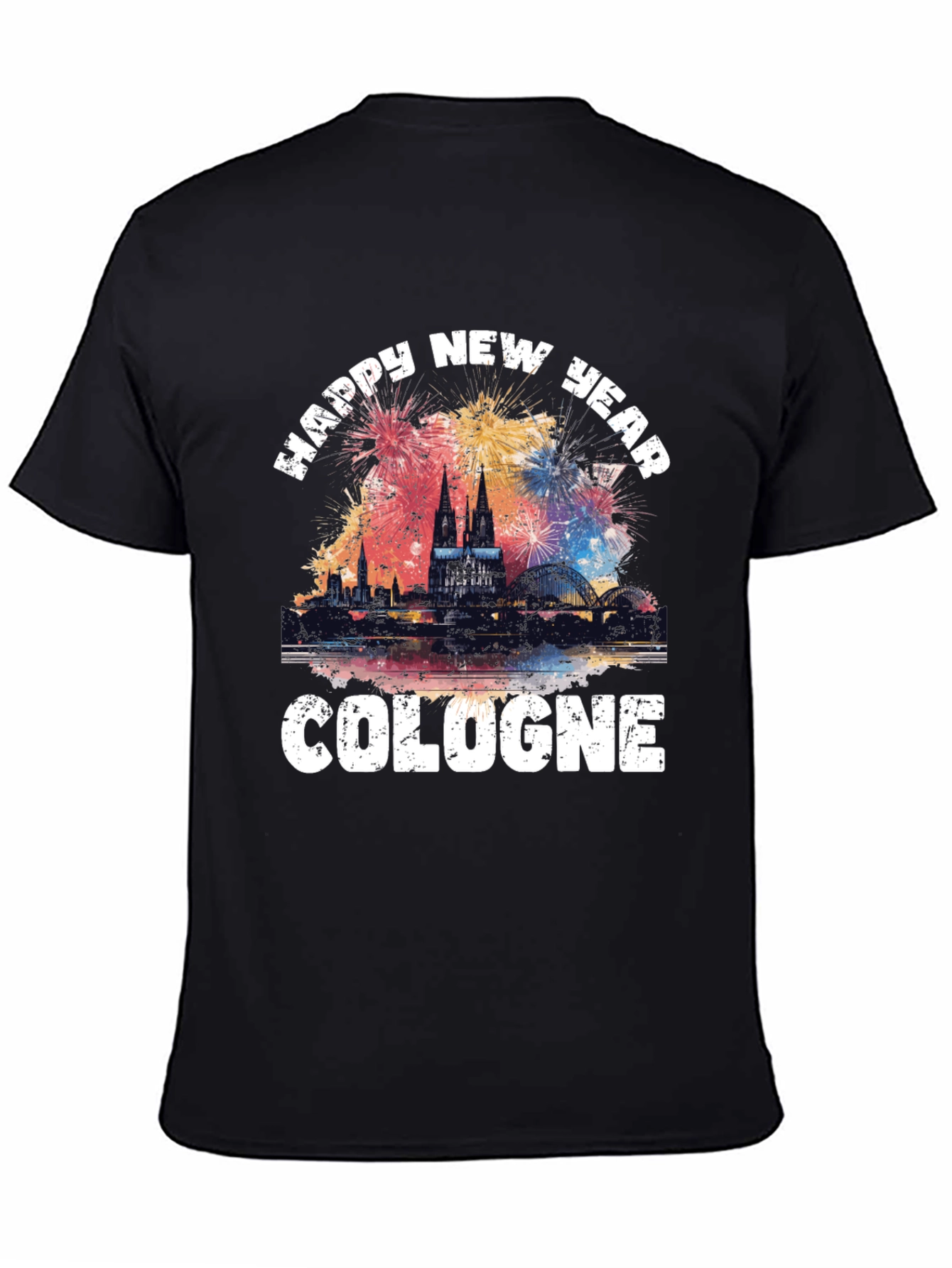 Cologne Happy New Year T-Shirt