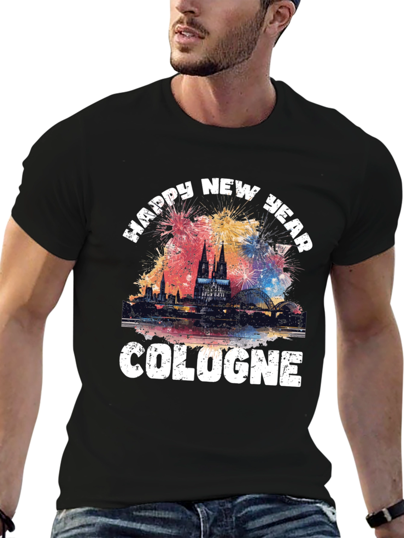 Cologne Happy New Year T-Shirt