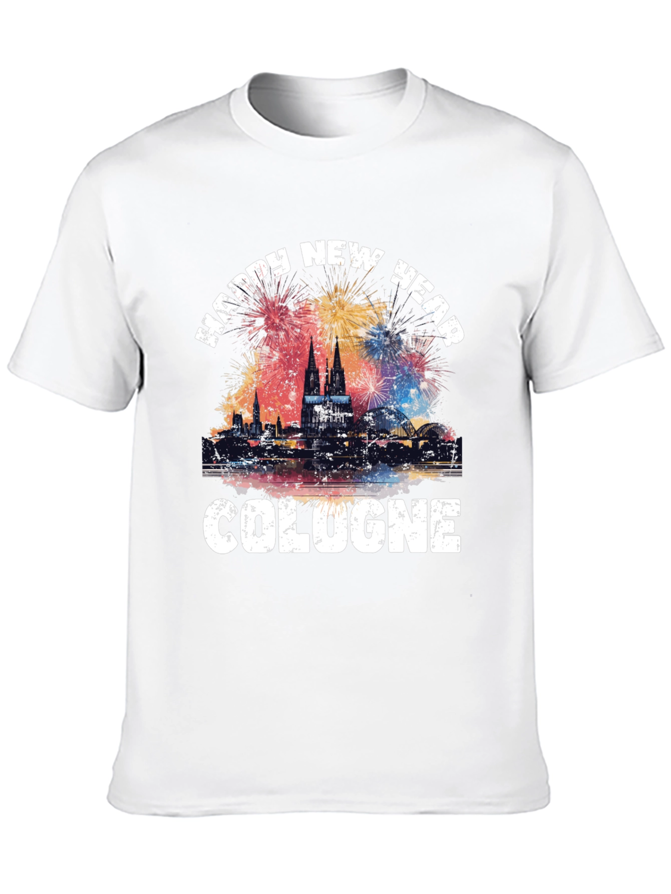 Cologne Happy New Year T-Shirt