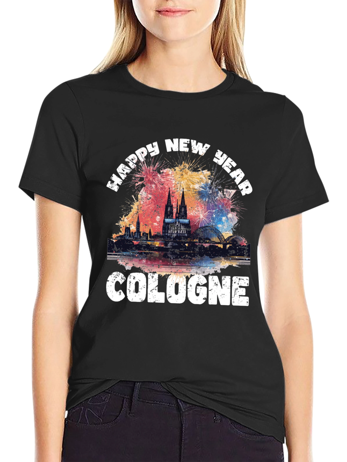 Cologne Happy New Year T-Shirt