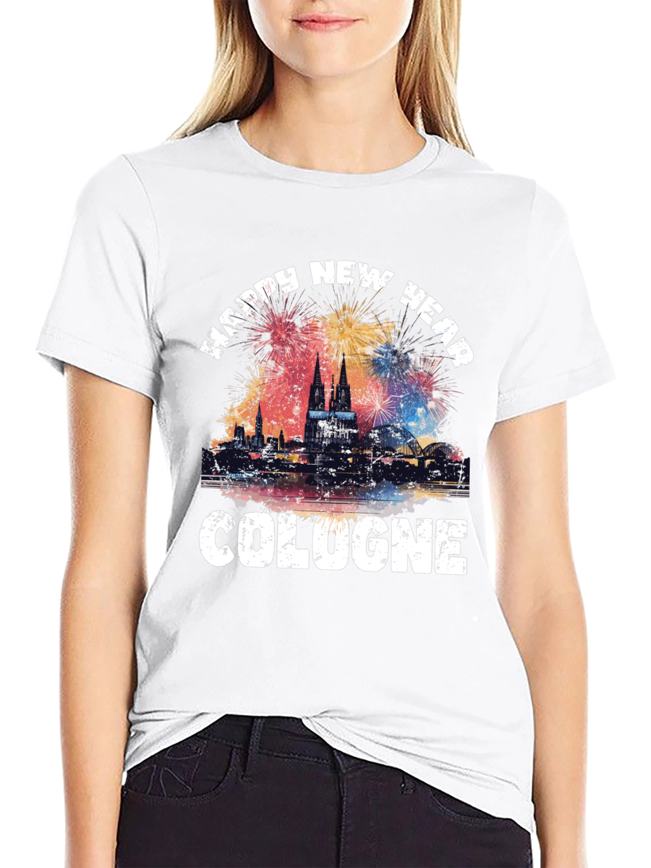 Cologne Happy New Year T-Shirt