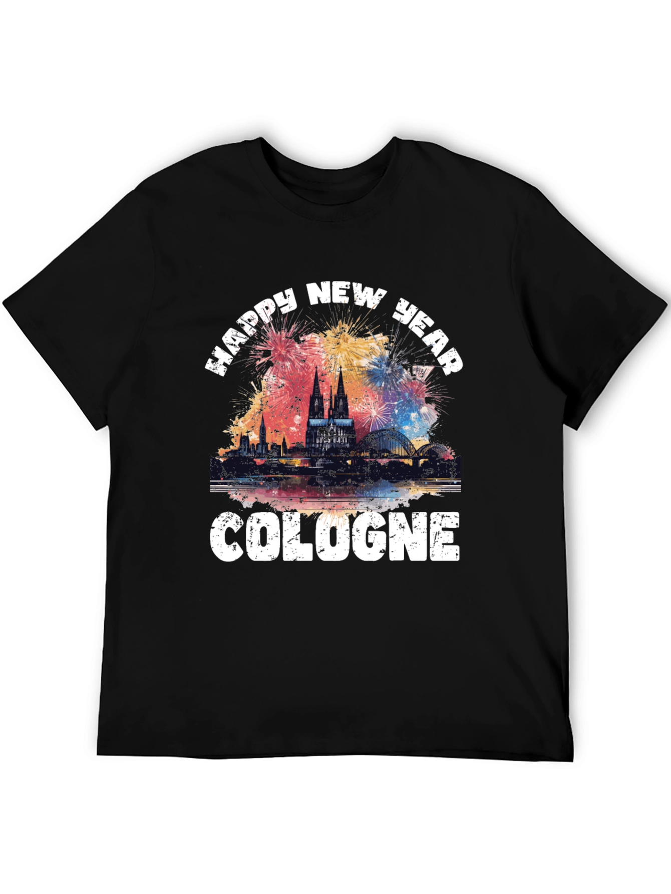 Cologne Happy New Year T-Shirt