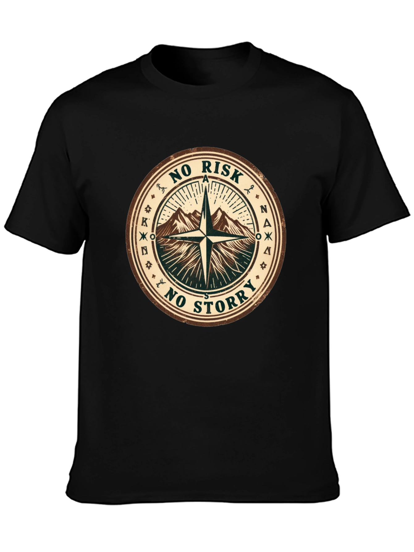 No Risk No Story Graphic Tee