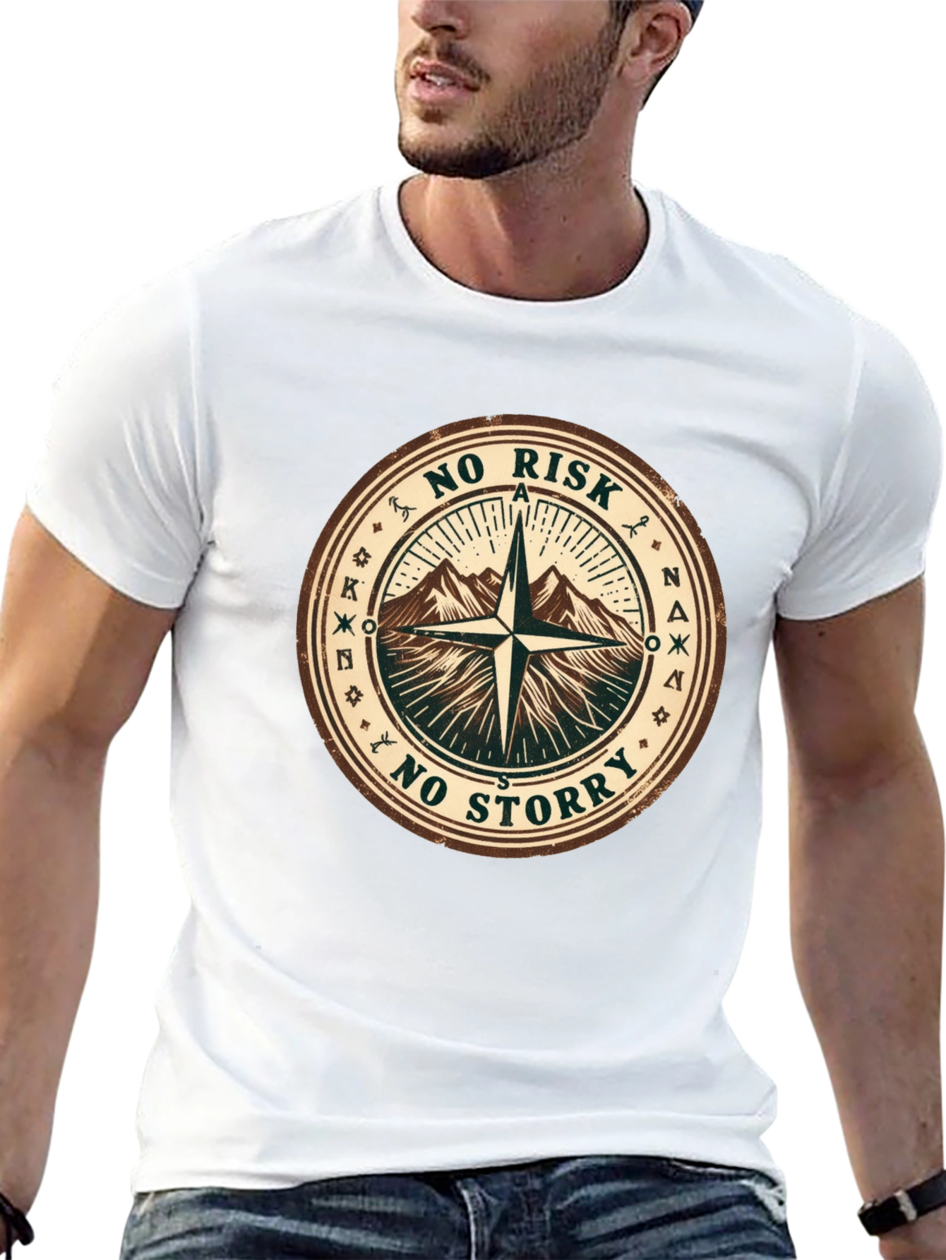 No Risk No Story Graphic Tee