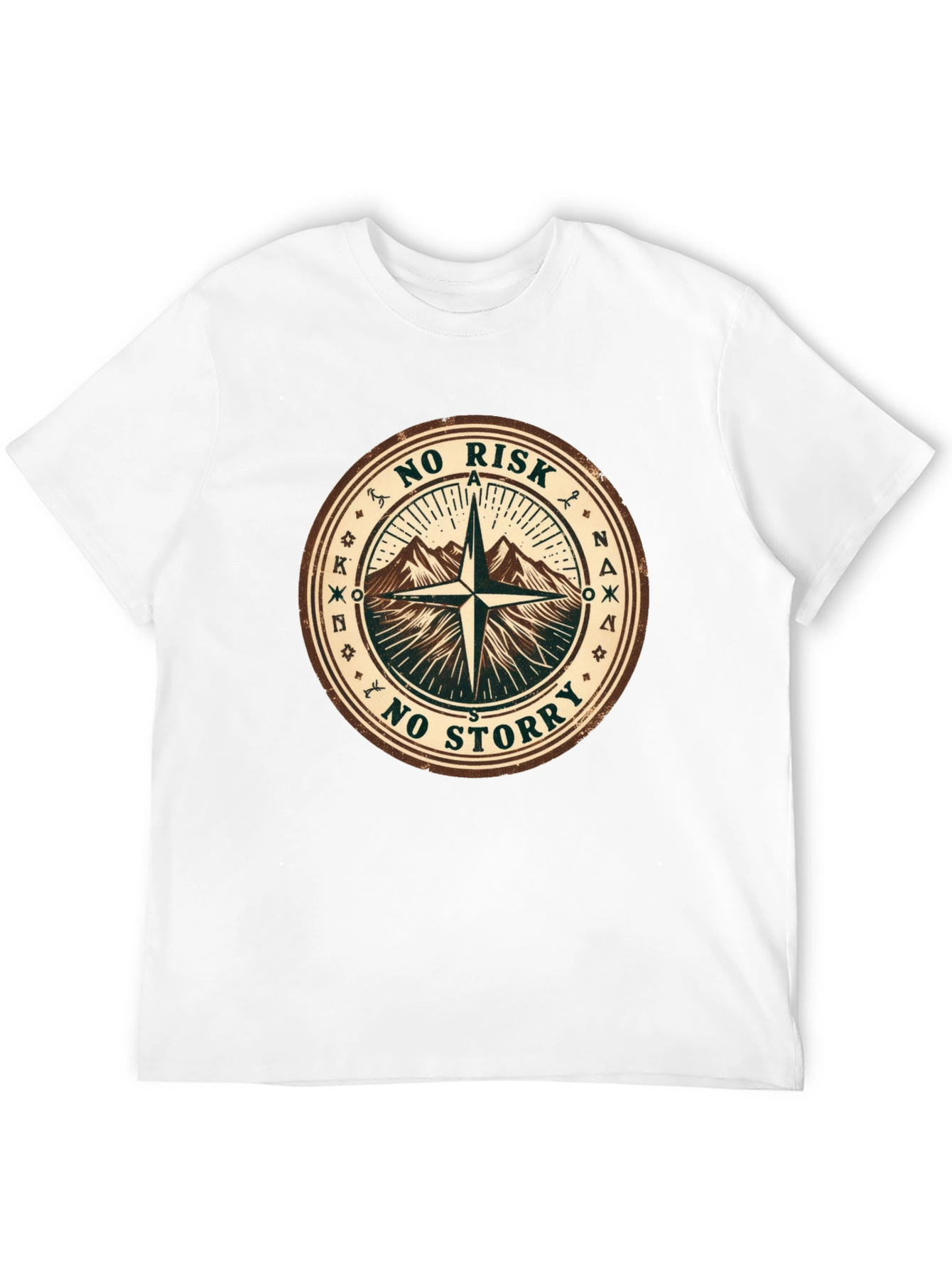 No Risk No Story Graphic Tee