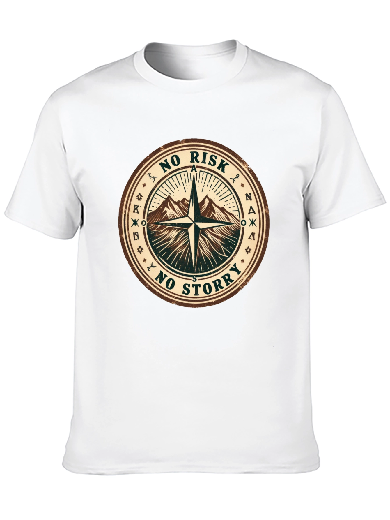 No Risk No Story Graphic Tee