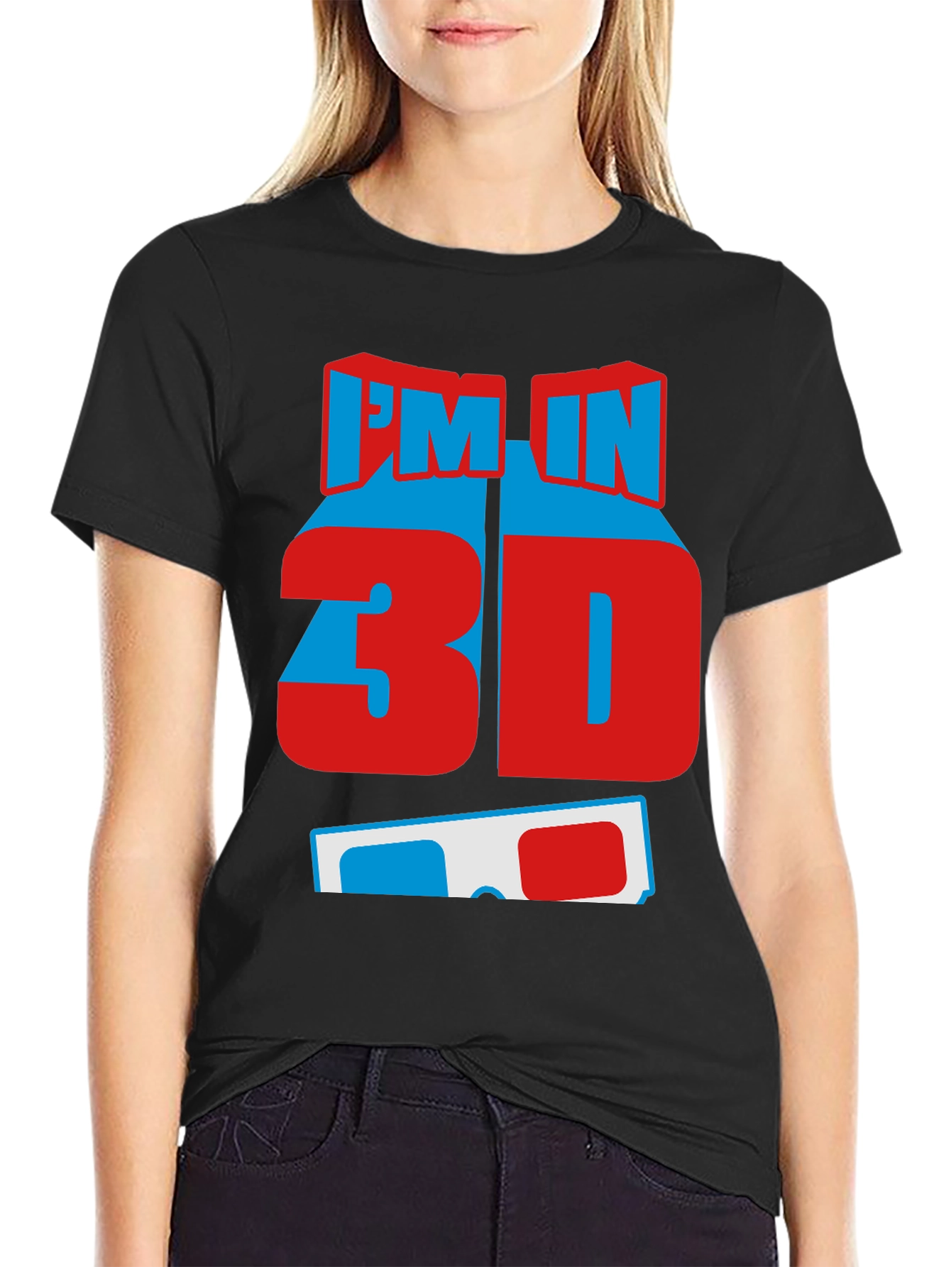Im In 3D T-Shirt - Fun Graphic Tee