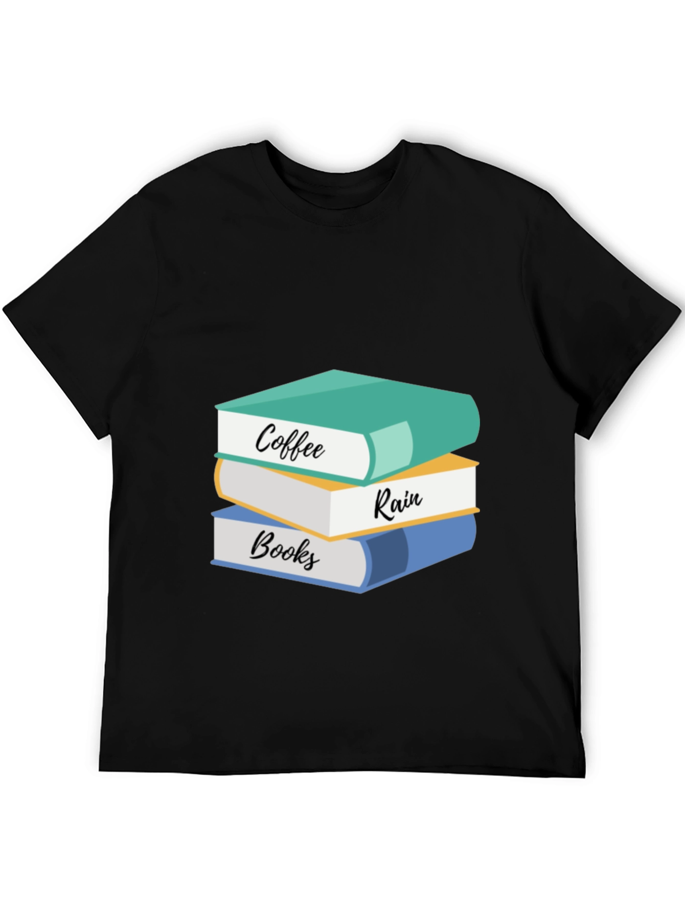 Coffee Rain Books T-Shirt: Cozy Readers Tee