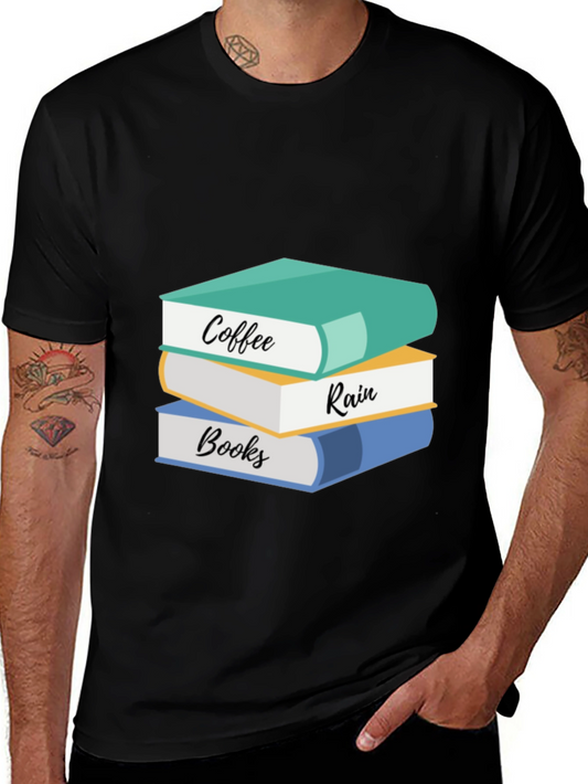 Coffee Rain Books T-Shirt: Cozy Readers Tee