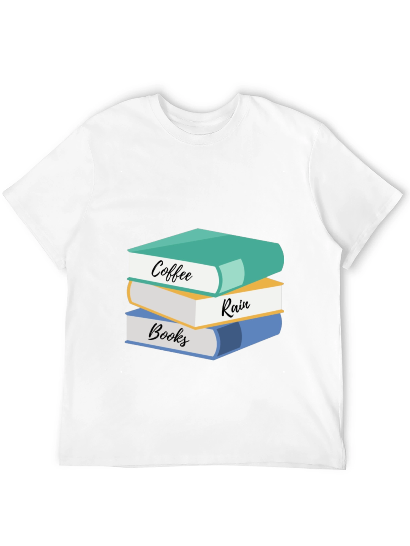 Coffee Rain Books T-Shirt: Cozy Readers Tee