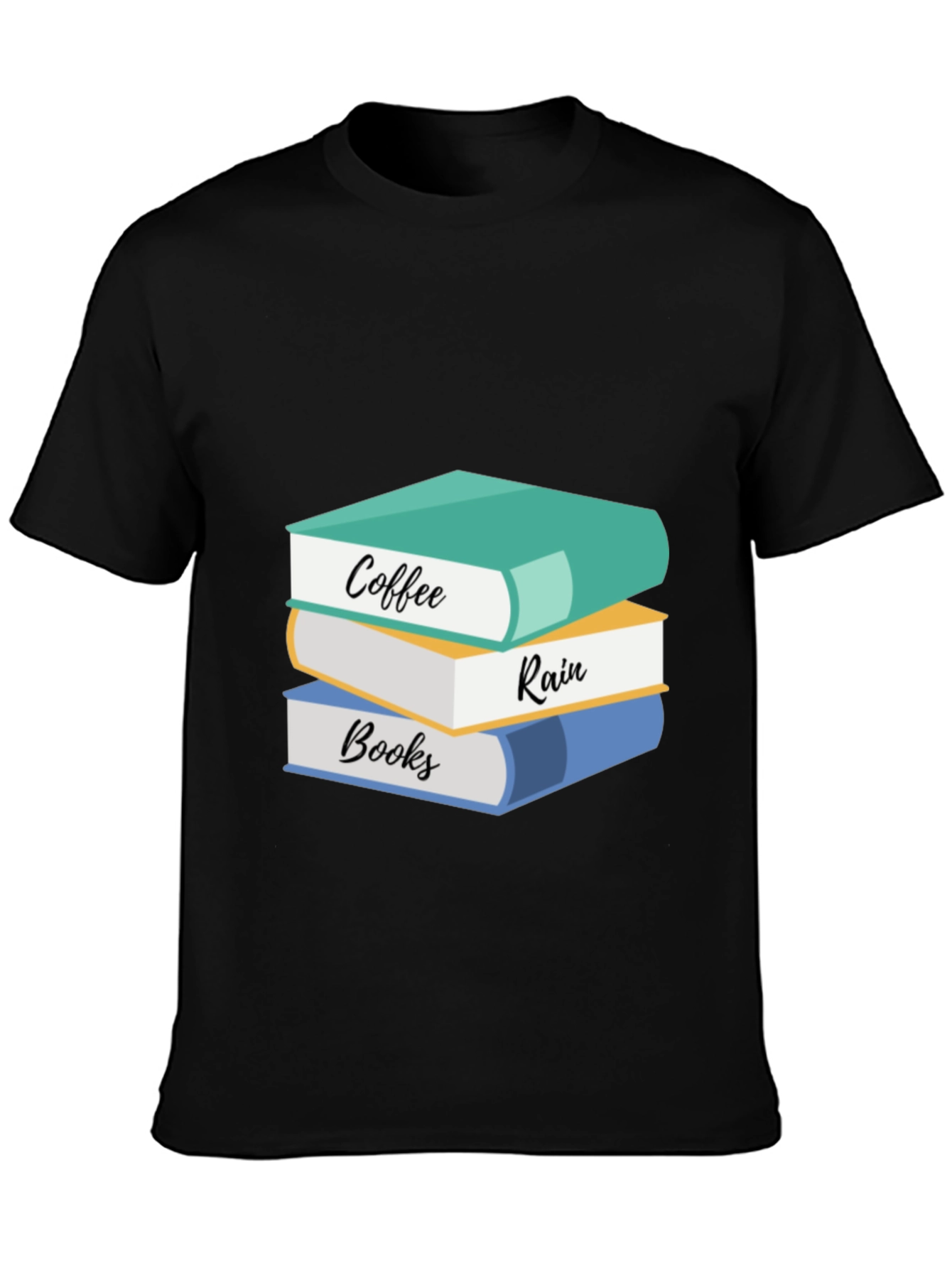 Coffee Rain Books T-Shirt: Cozy Readers Tee