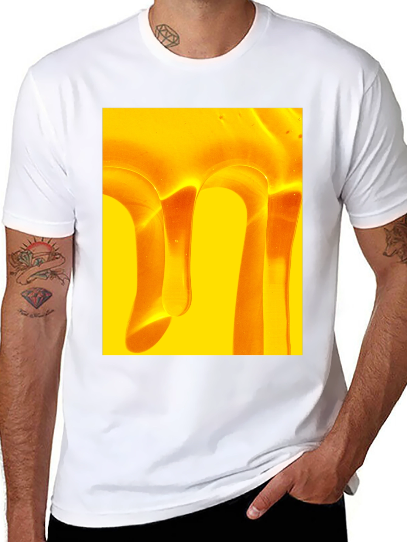 Honey Drip Graphic Tee - Sweet Style