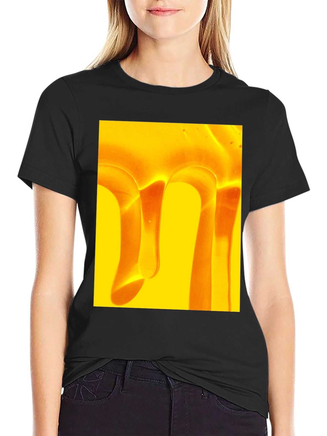 Honey Drip Graphic Tee - Sweet Style