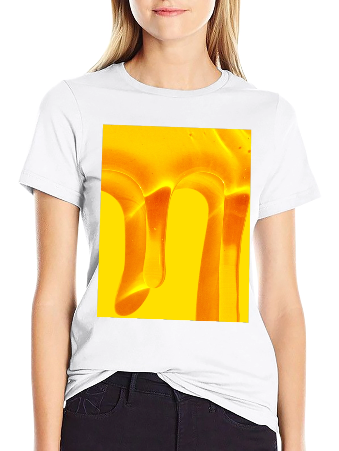 Honey Drip Graphic Tee - Sweet Style
