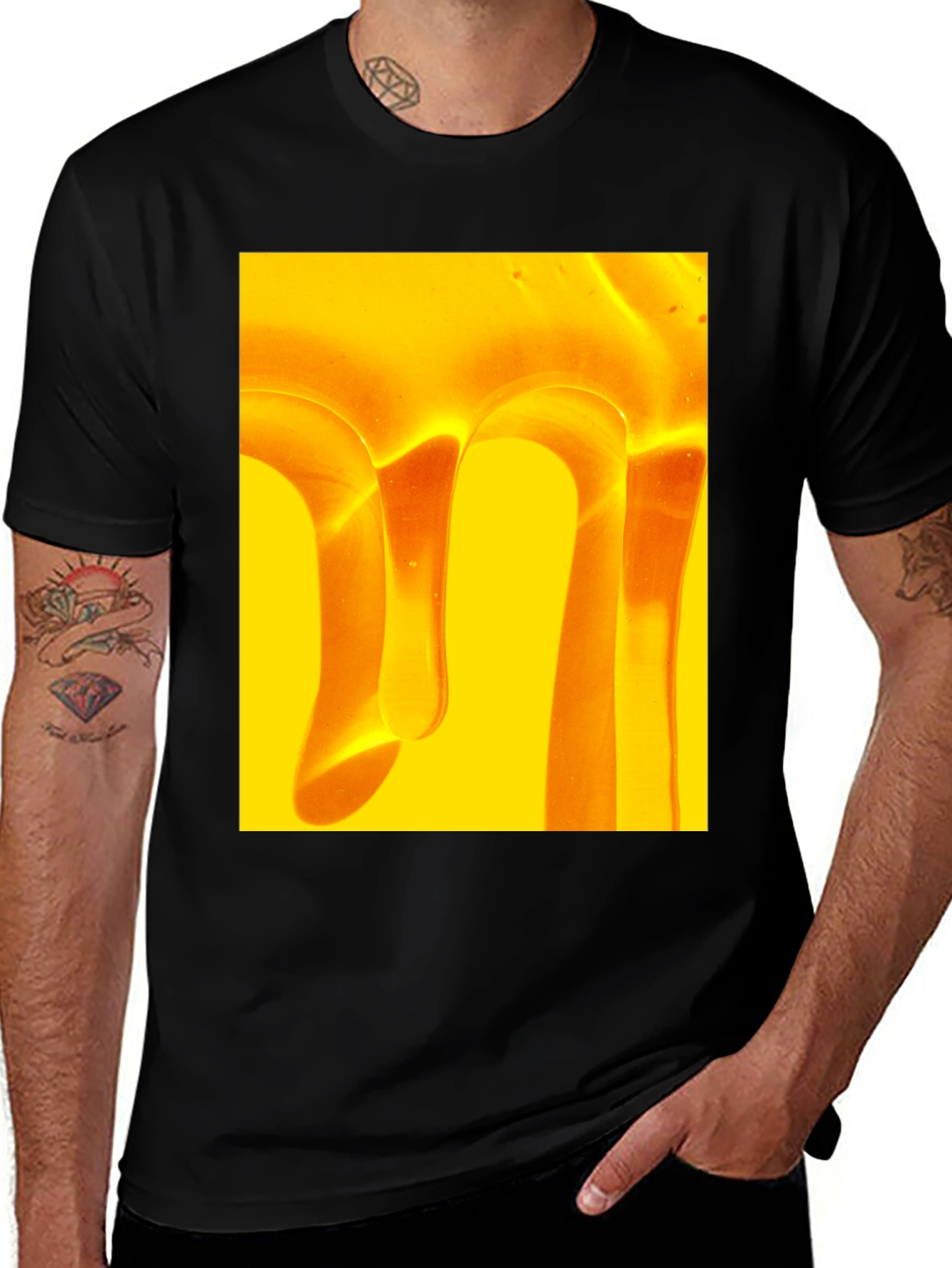 Honey Drip Graphic Tee - Sweet Style