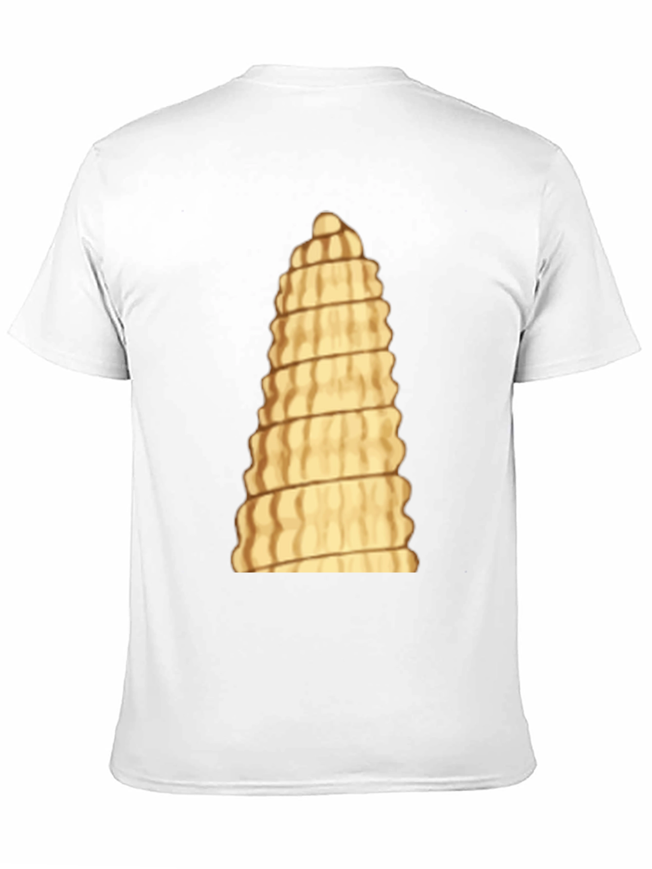 Unique Pasta Tower Black T-Shirt