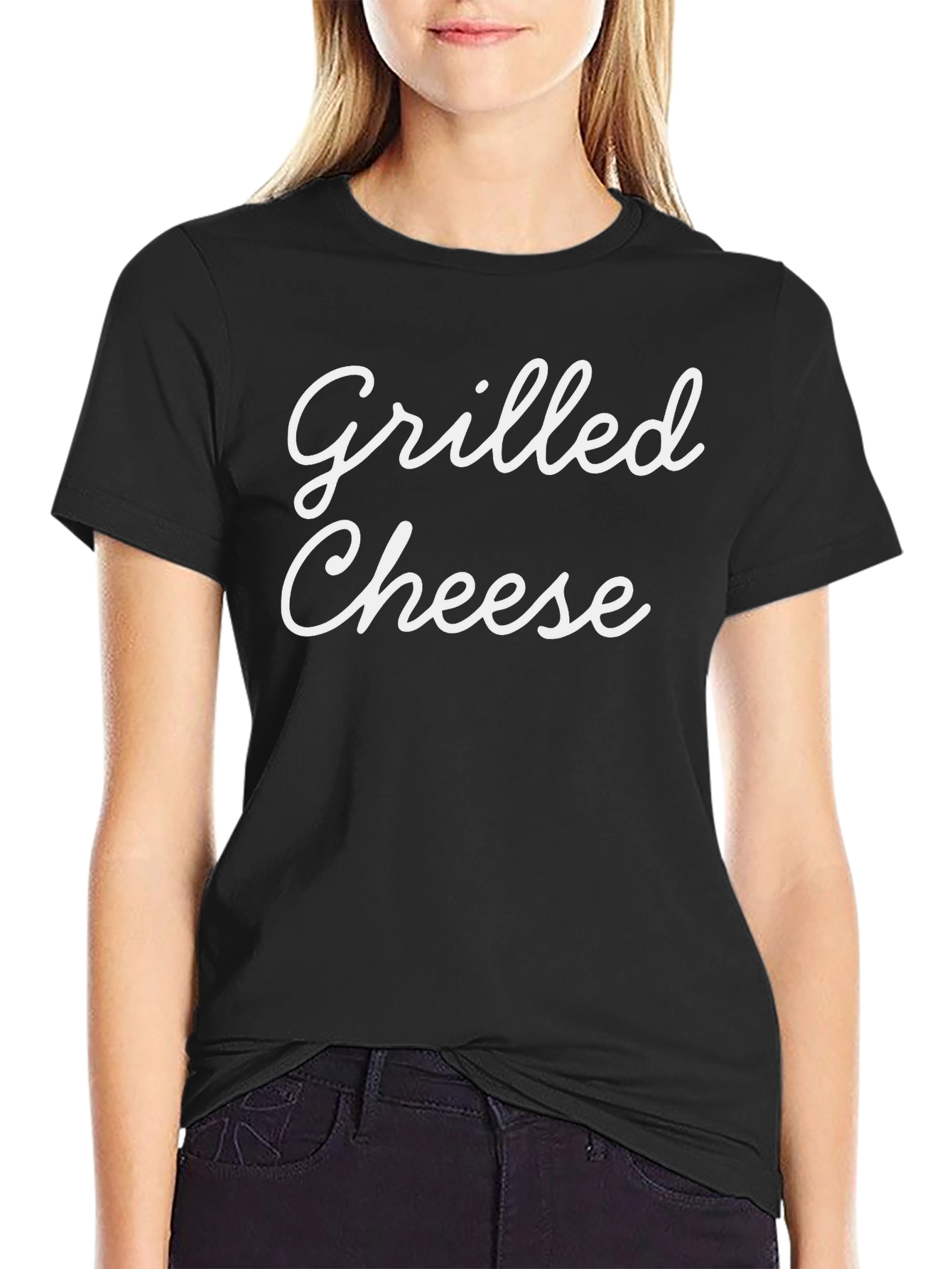 Grilled Cheese T-Shirt - Novelty Food Tee