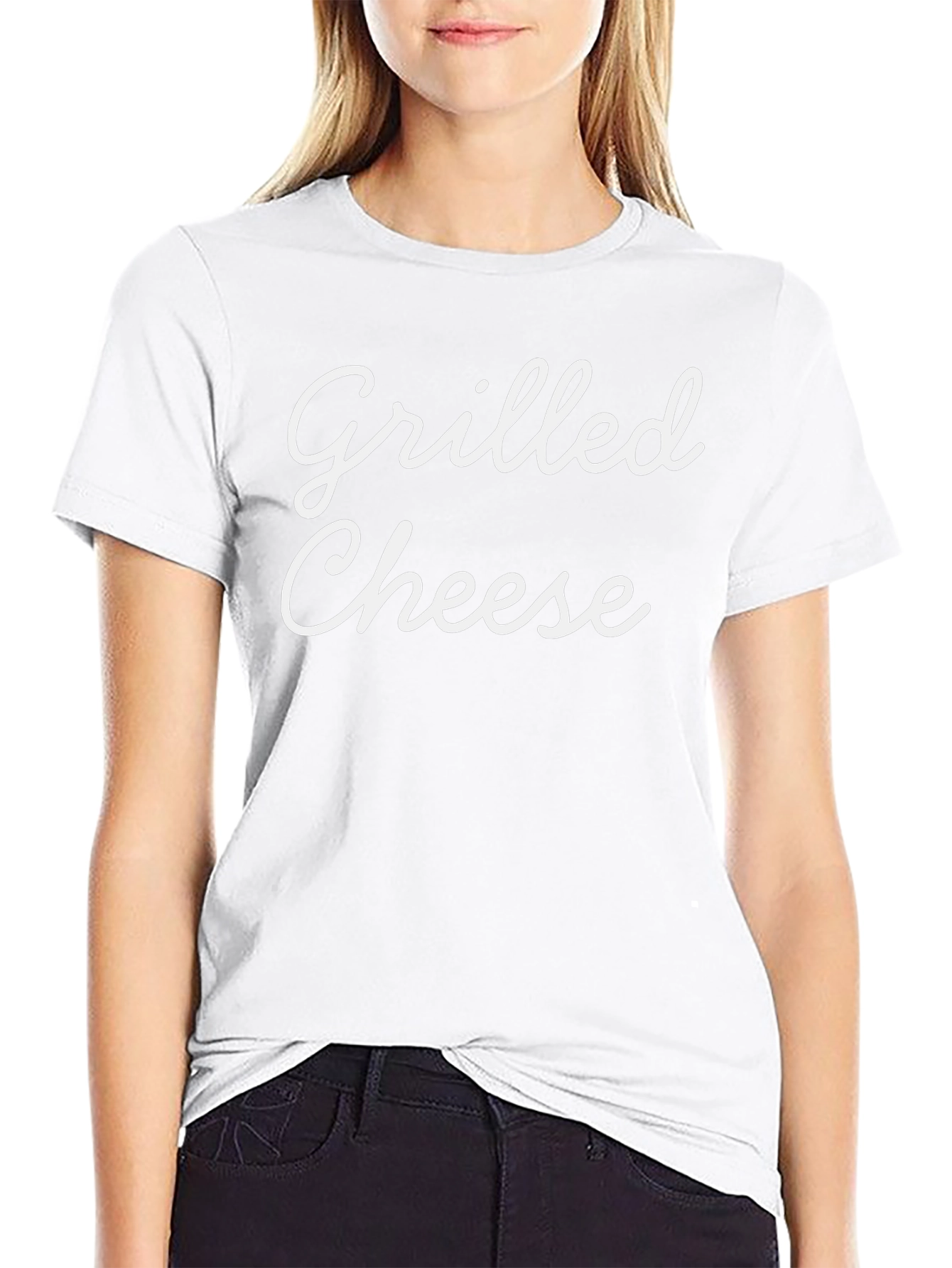 Grilled Cheese T-Shirt - Novelty Food Tee