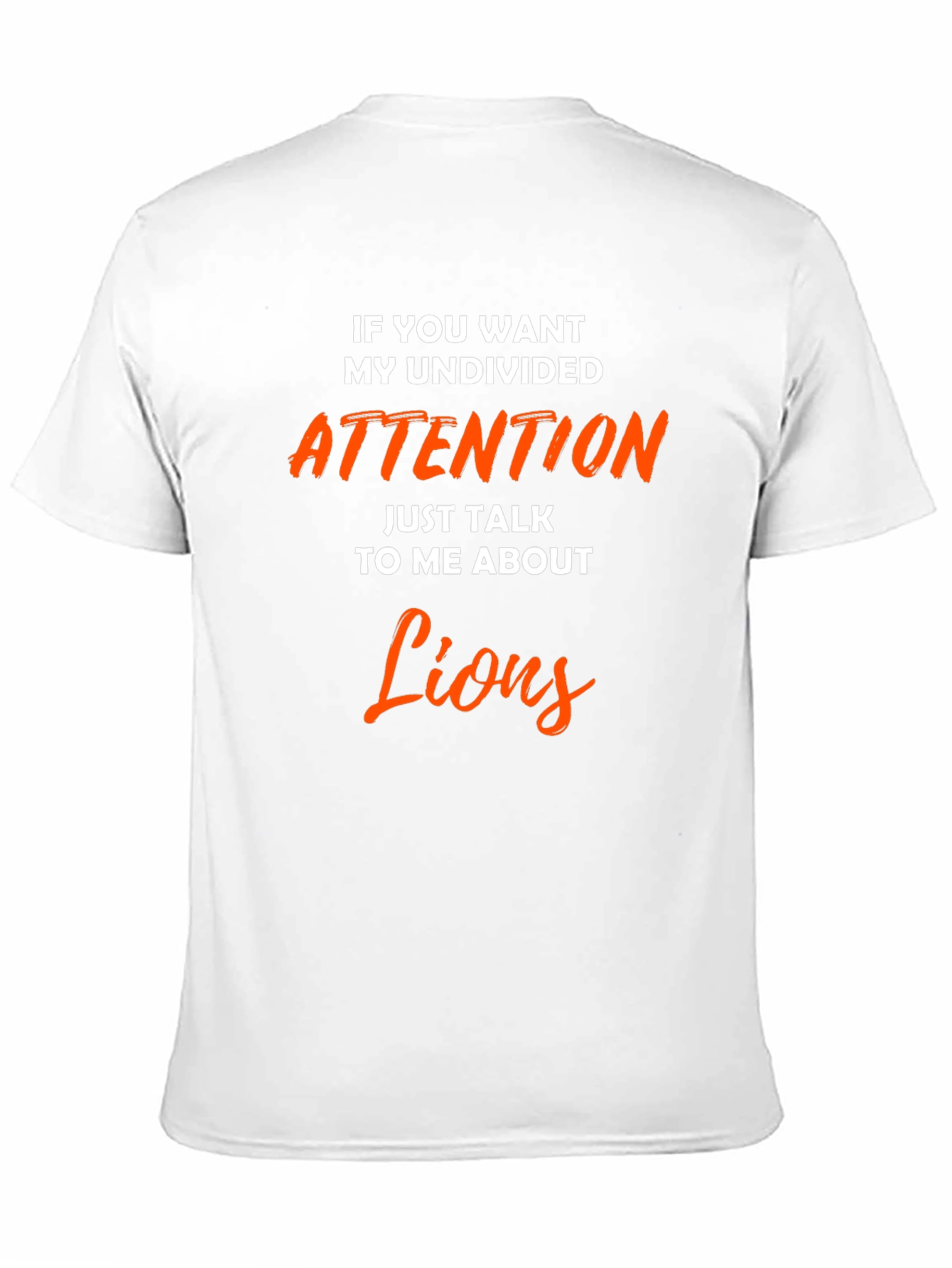 Undivided Attention Lions Graphic T-Shirt
