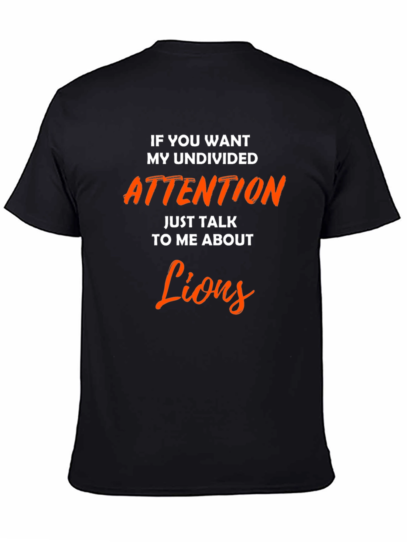 Undivided Attention Lions Graphic T-Shirt