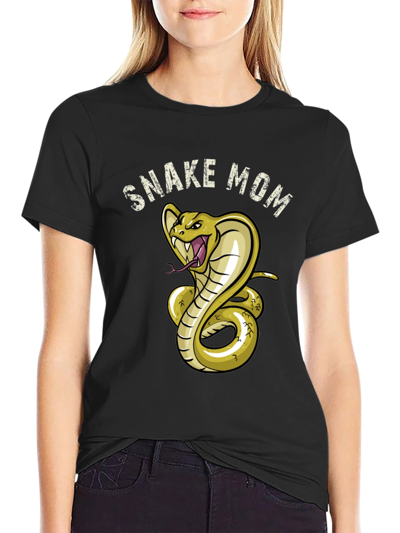 Snake Mom T-Shirt - Cobra Graphic Tee