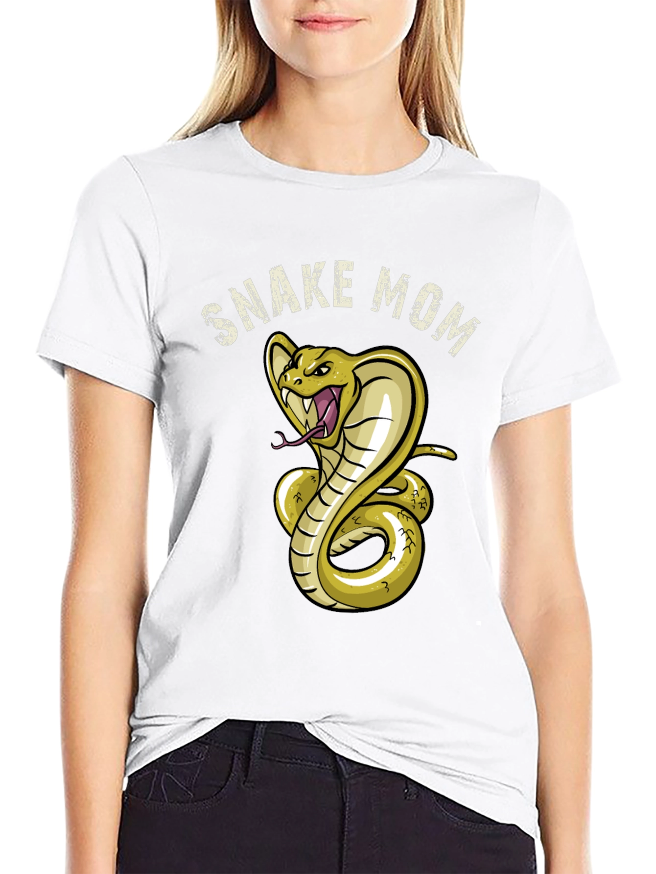 Snake Mom T-Shirt - Cobra Graphic Tee