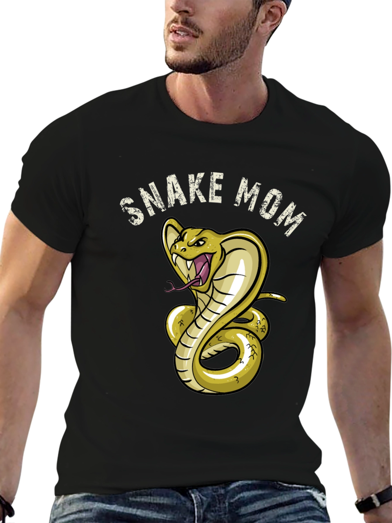 Snake Mom T-Shirt - Cobra Graphic Tee