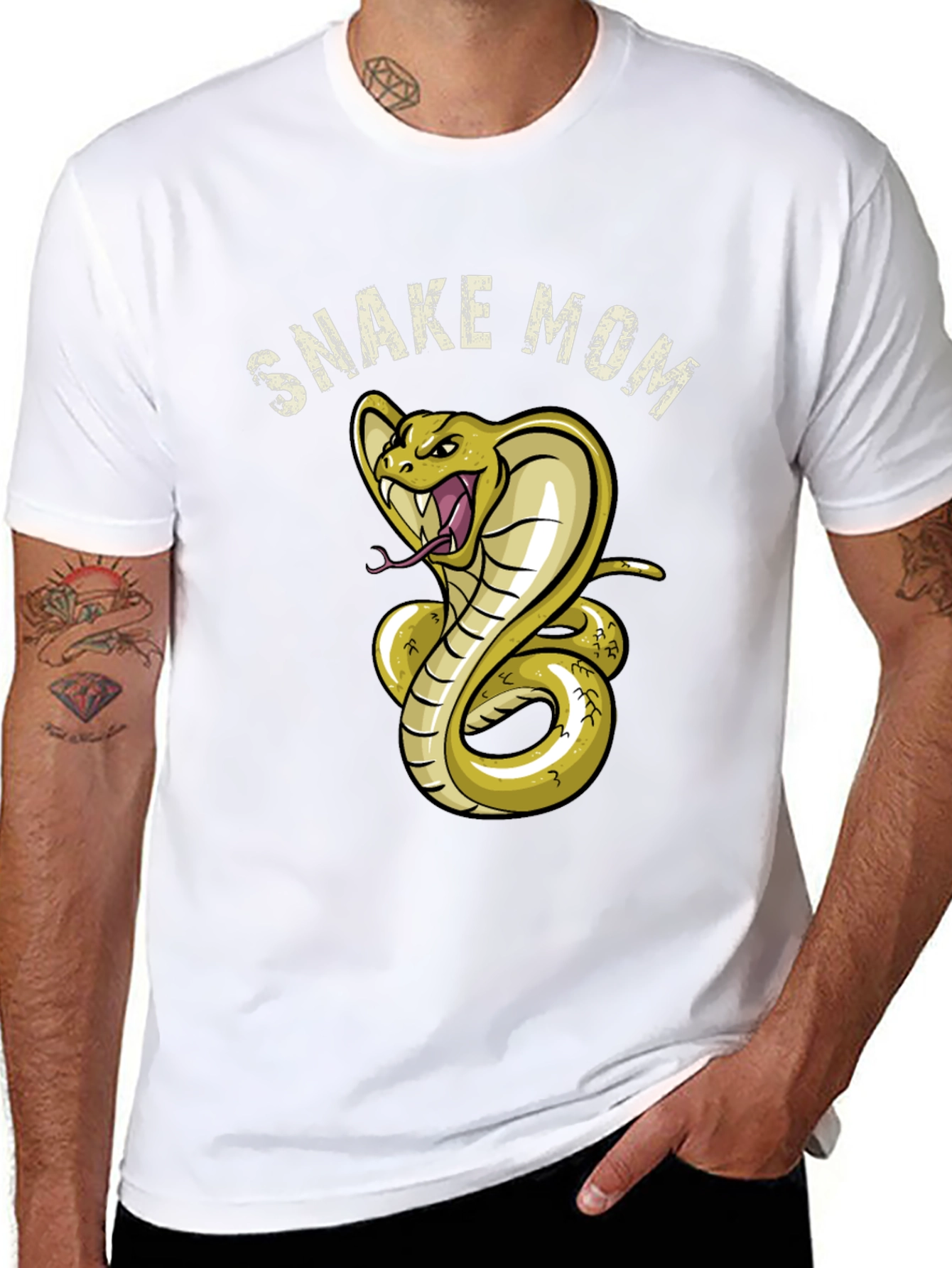 Snake Mom T-Shirt - Cobra Graphic Tee