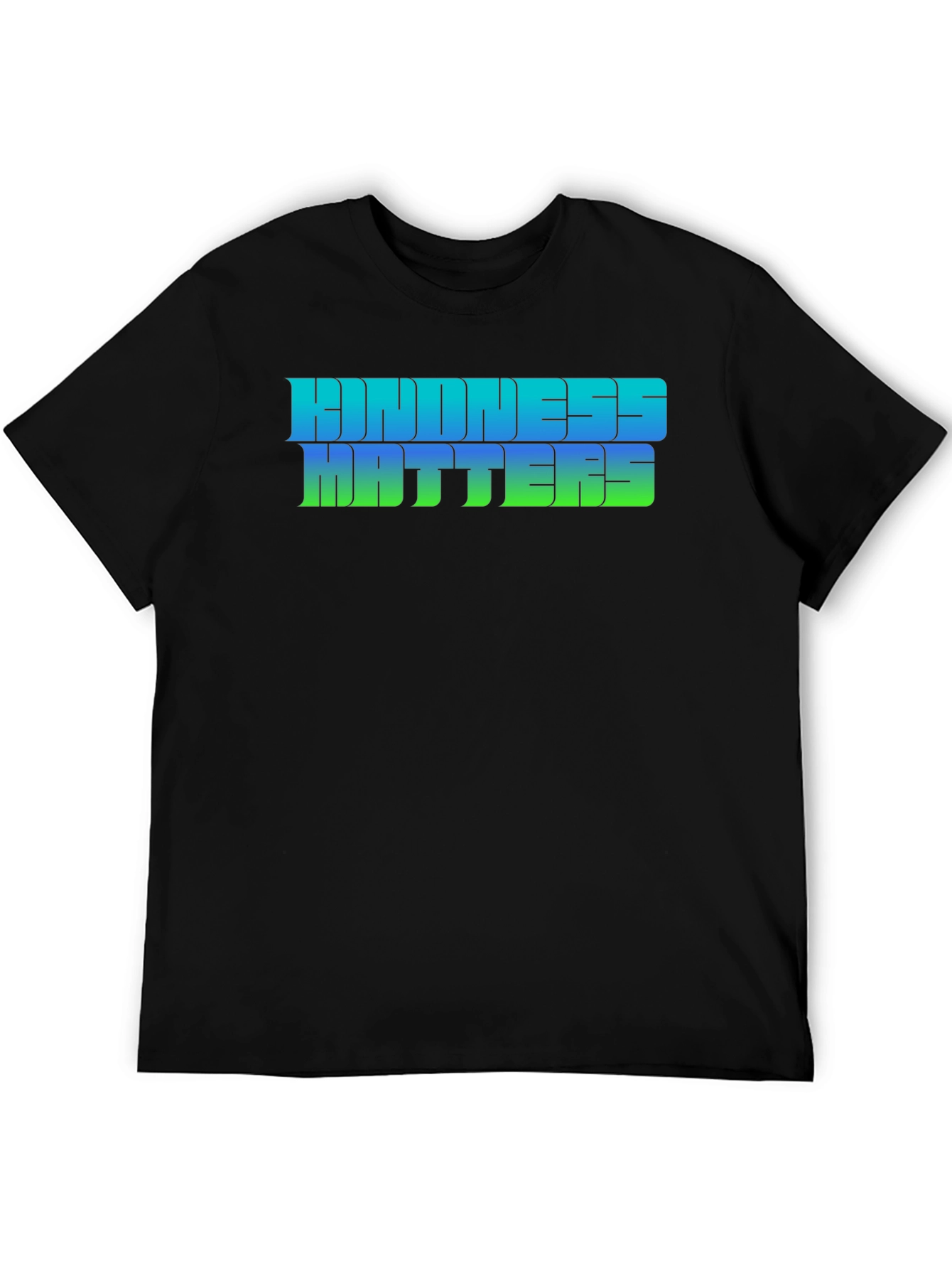 Kindness Matters Graphic Tee - Black