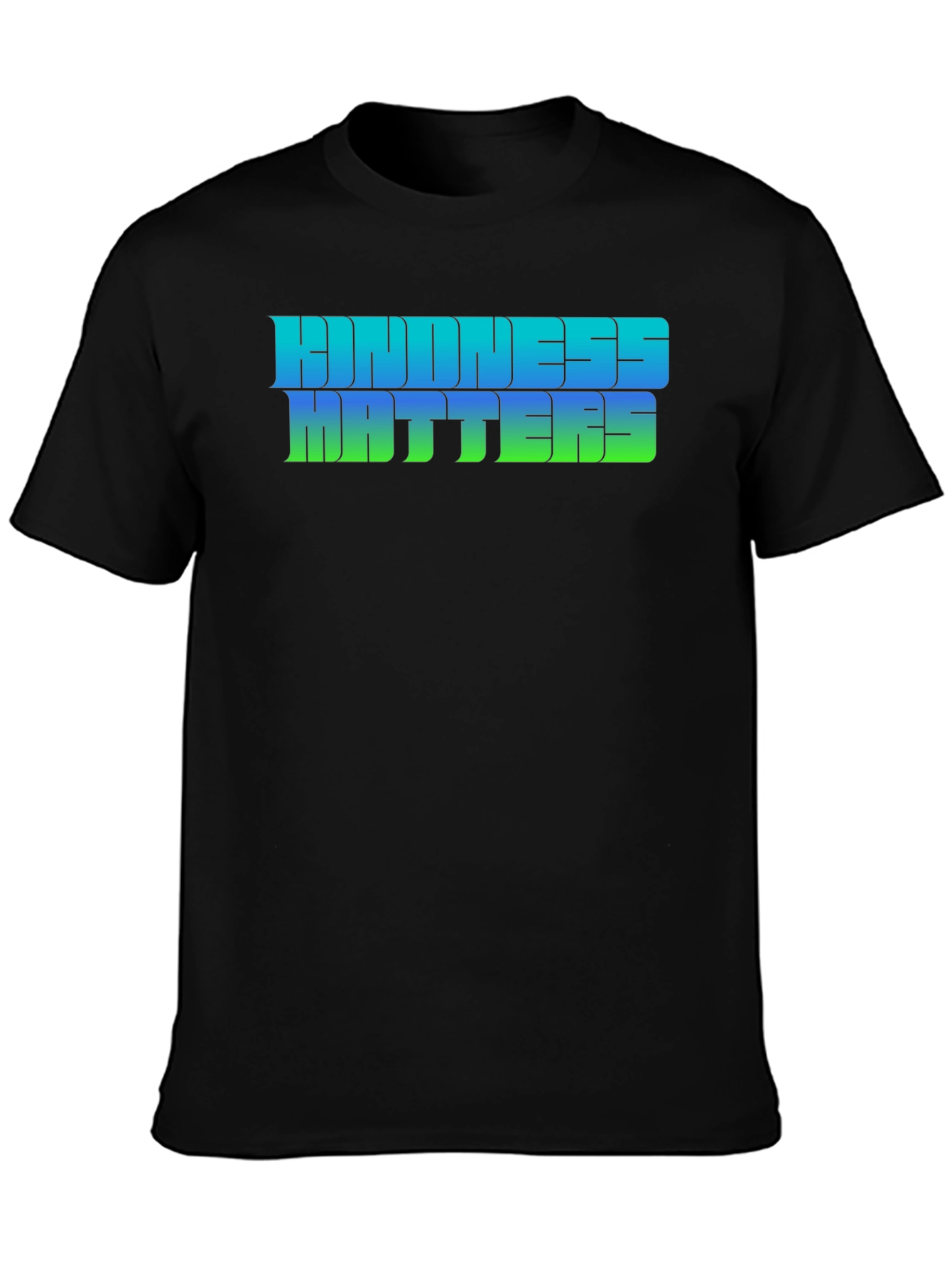 Kindness Matters Graphic Tee - Black