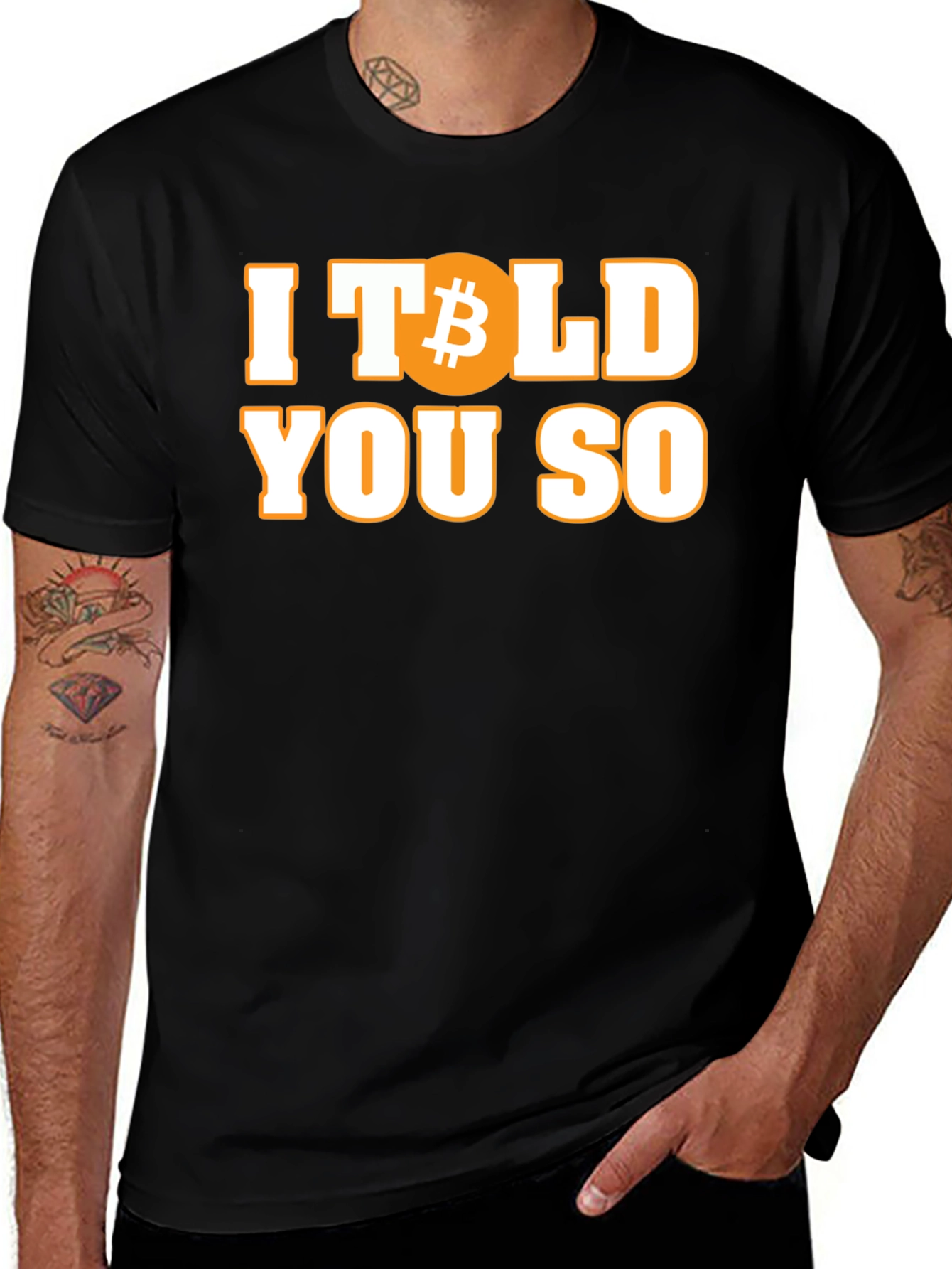 Bitcoin Told You So T-Shirt Crypto HODL