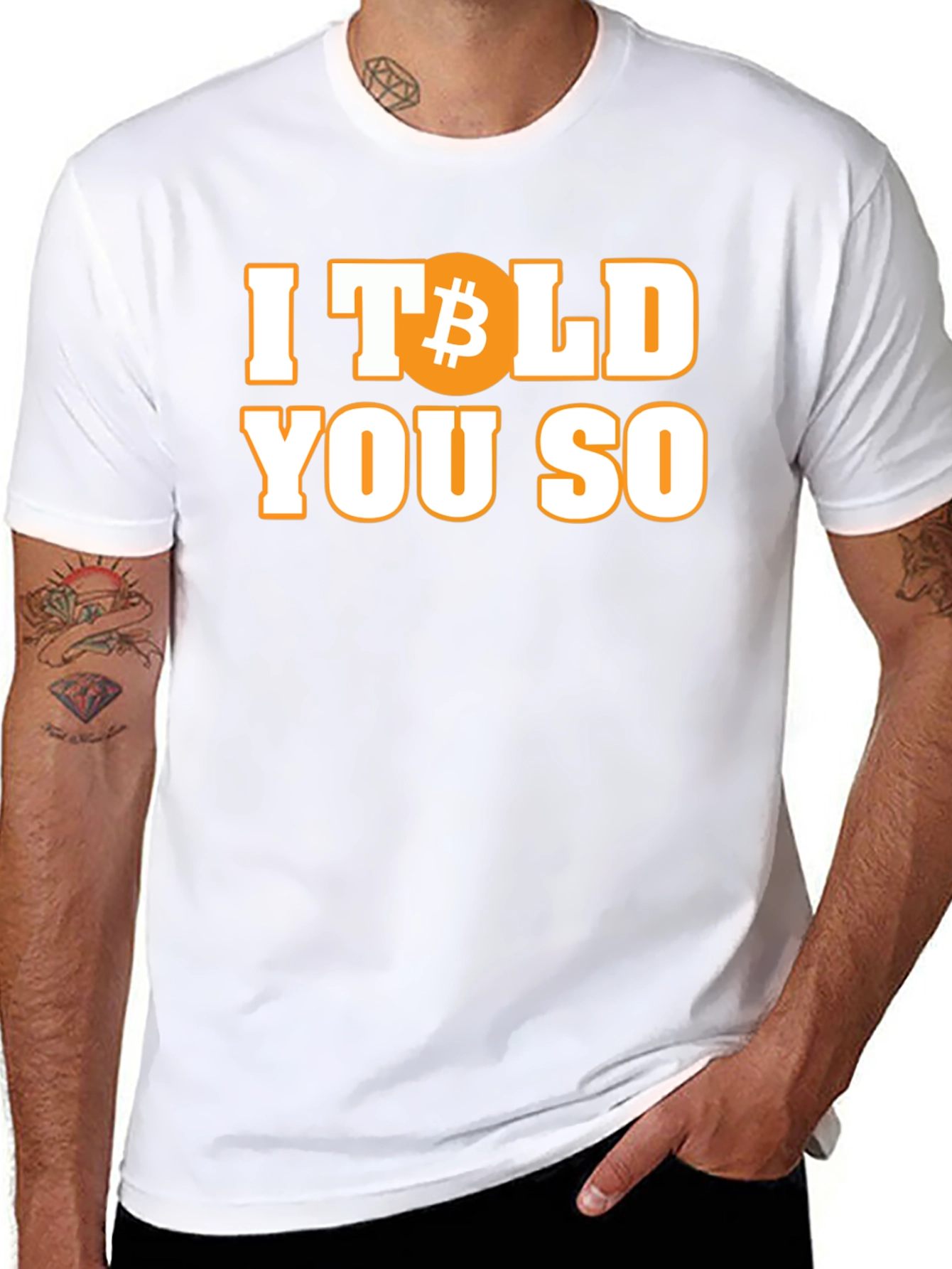 Bitcoin Told You So T-Shirt Crypto HODL