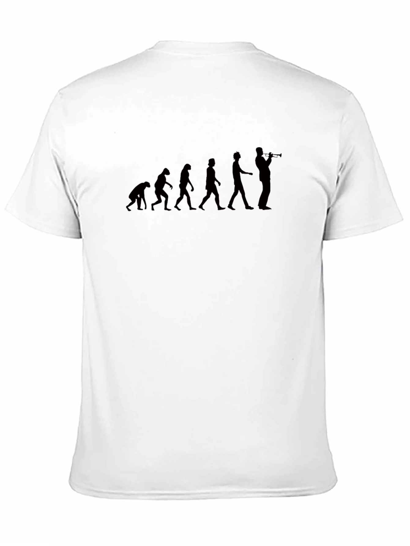 Evolution of Jazz Musician Black T-Shirt