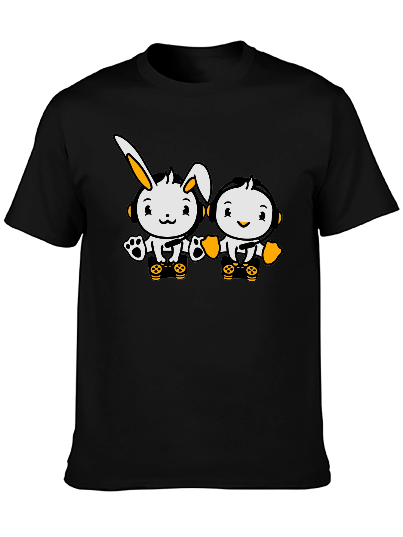 Cute Cartoon Character Graphic Tee
