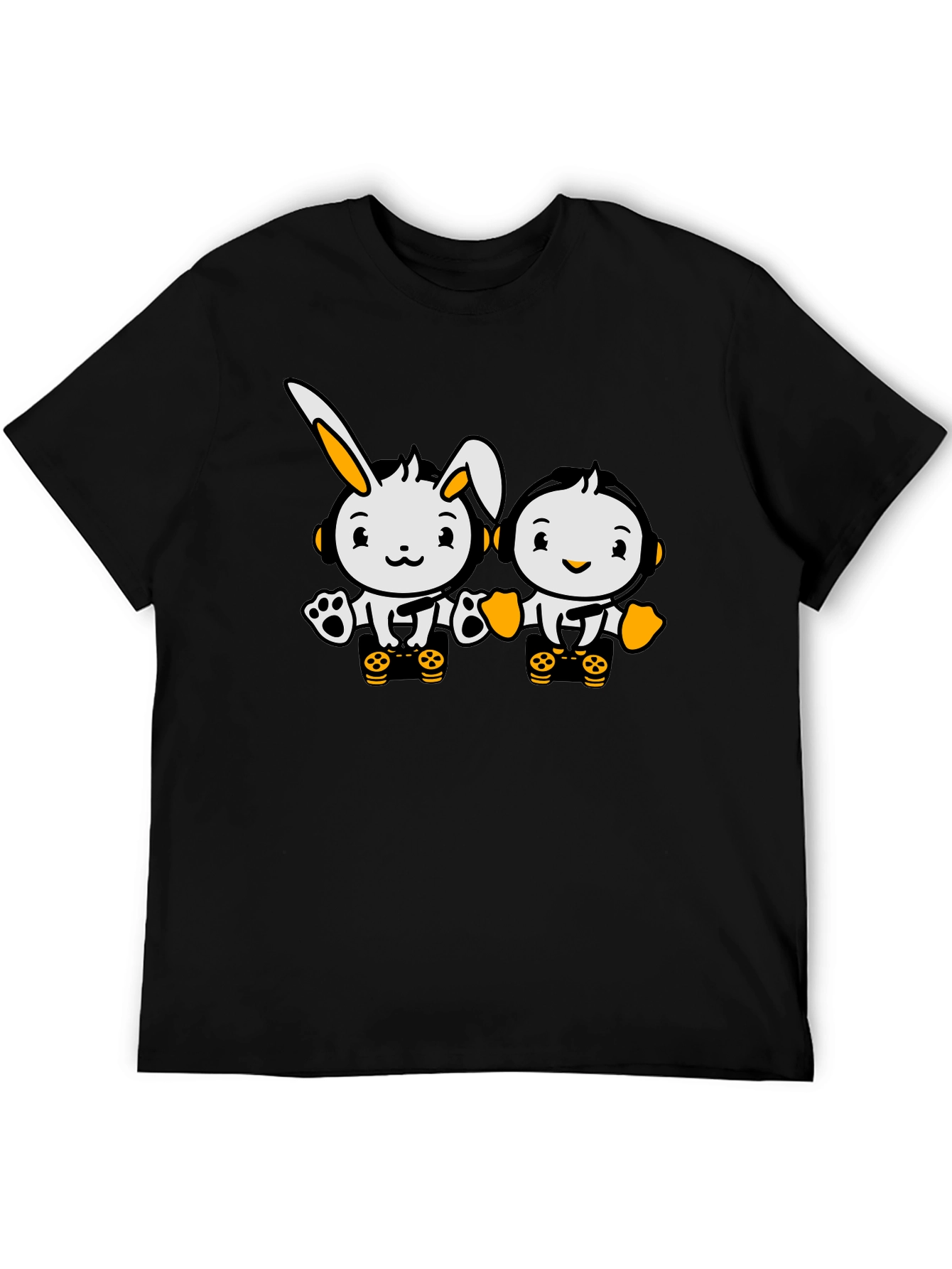 Cute Cartoon Character Graphic Tee