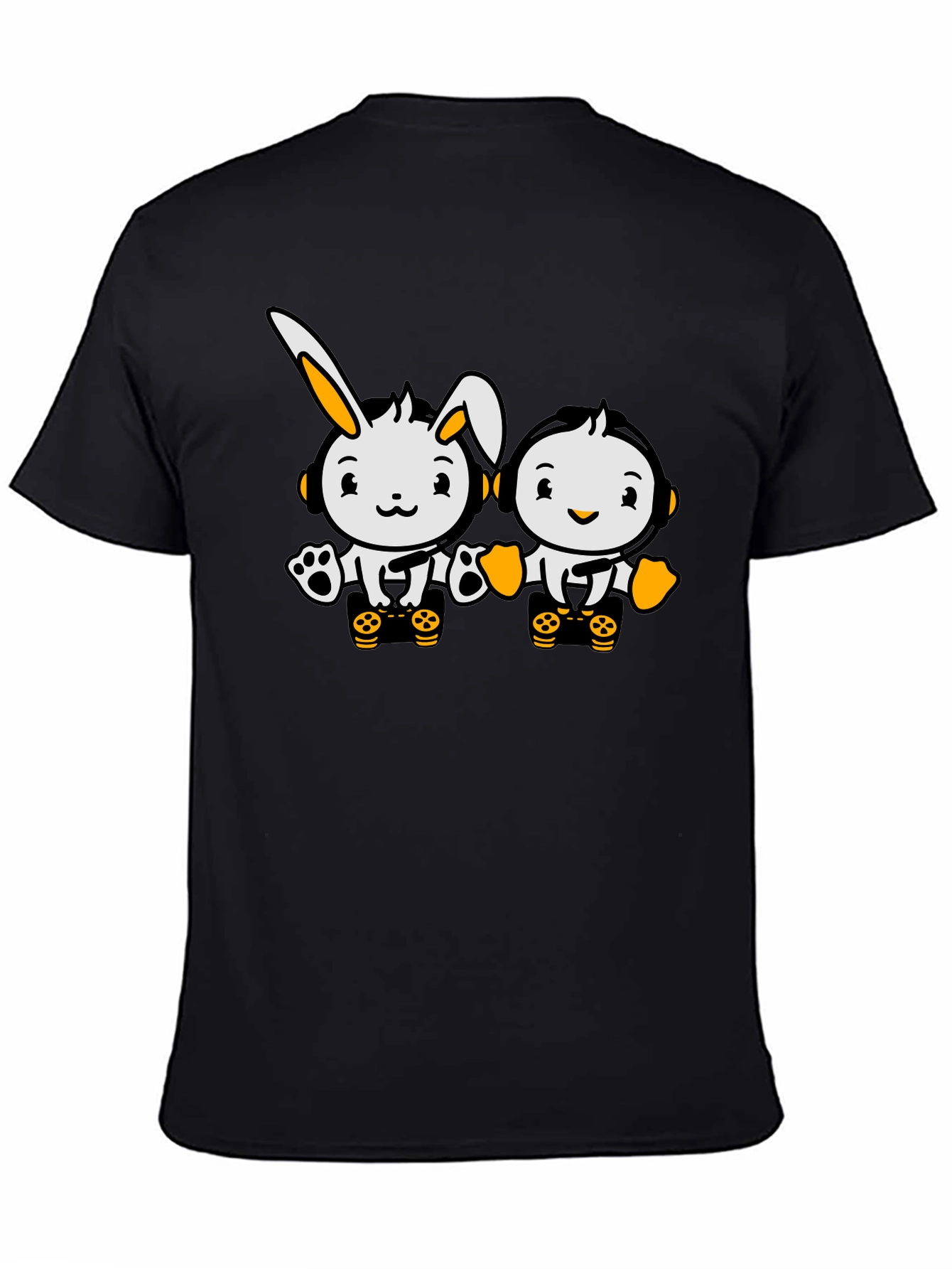 Cute Cartoon Character Graphic Tee