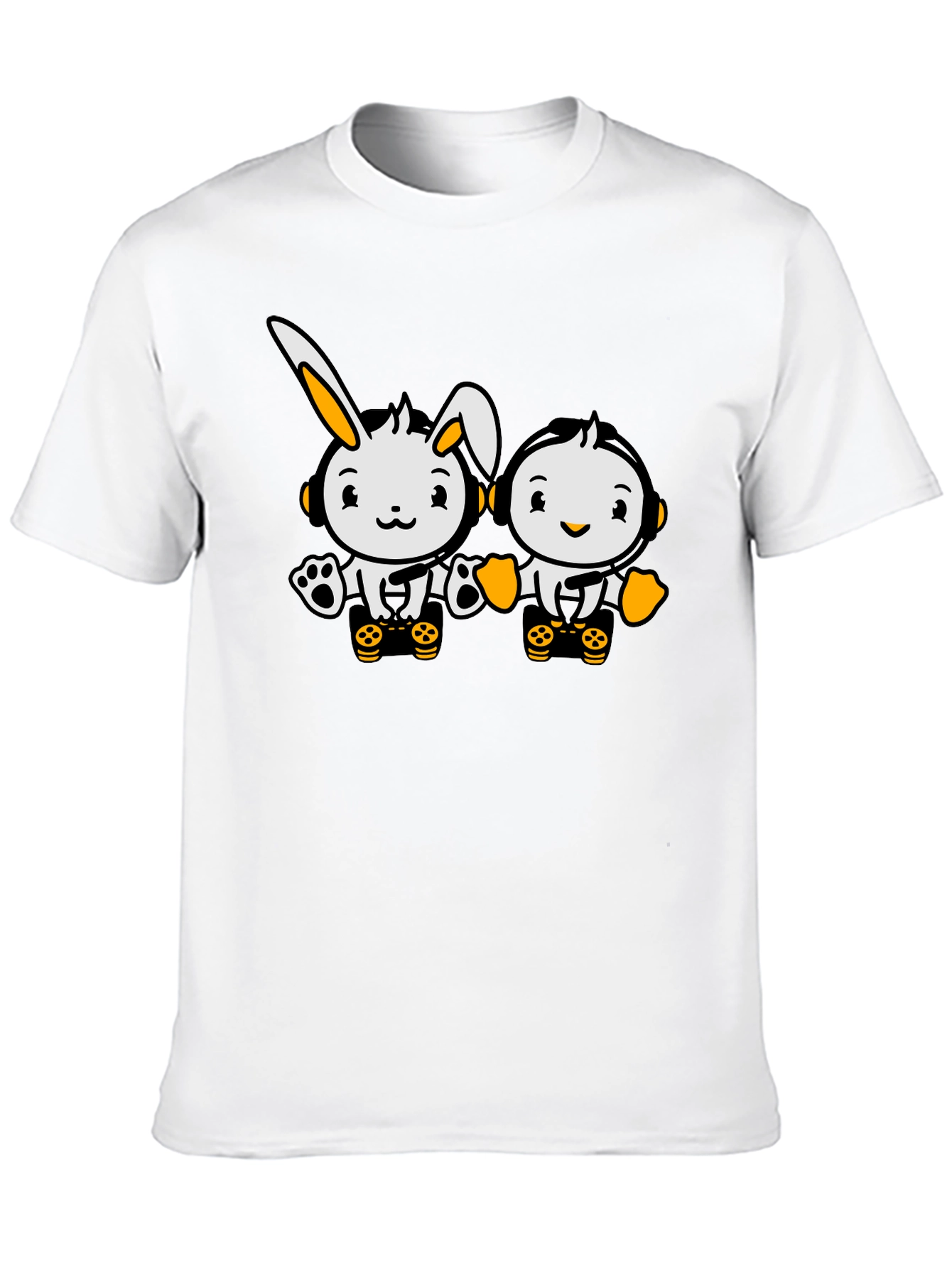 Cute Cartoon Character Graphic Tee