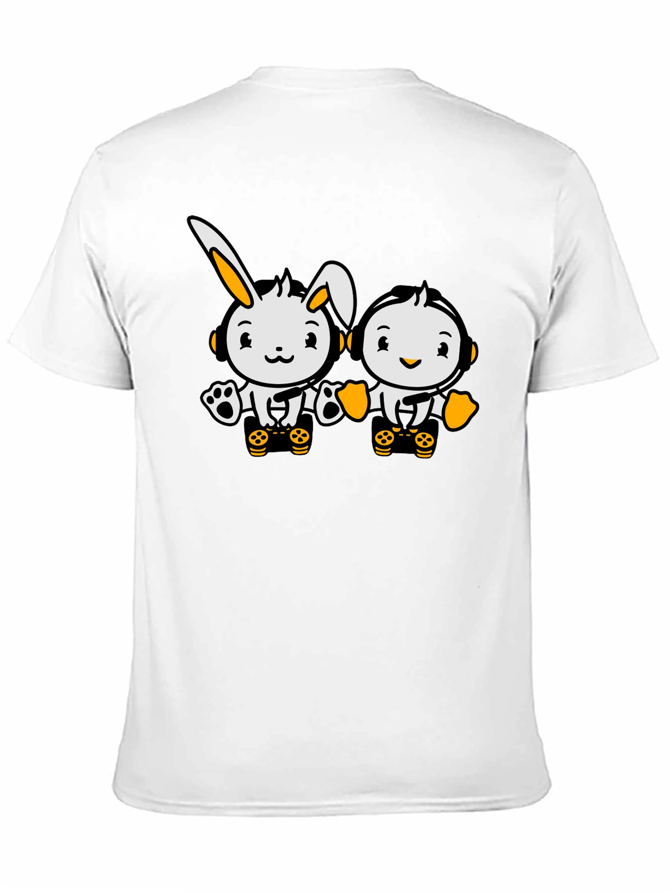 Cute Cartoon Character Graphic Tee