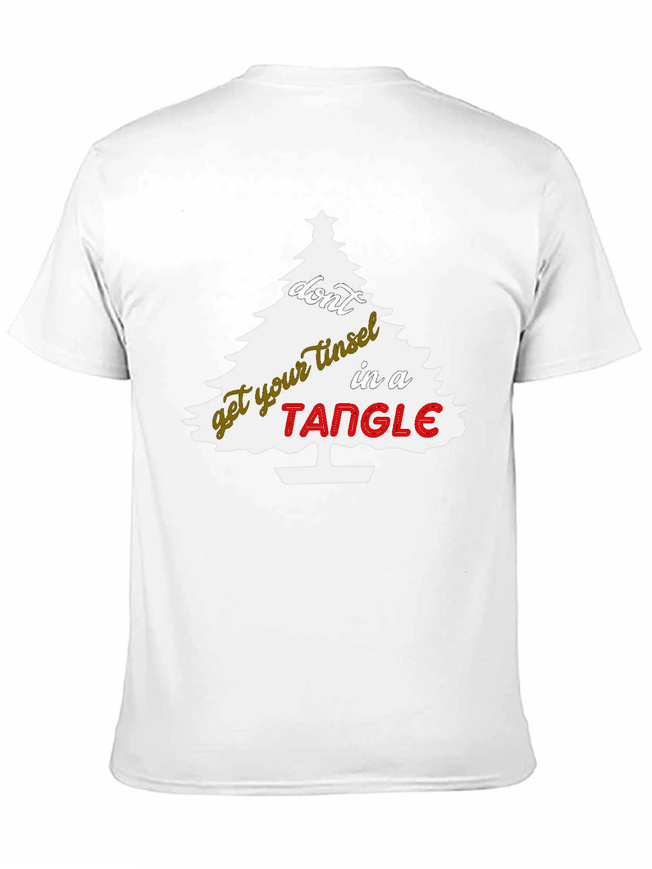 Christmas Tree Tangle Graphic Tee