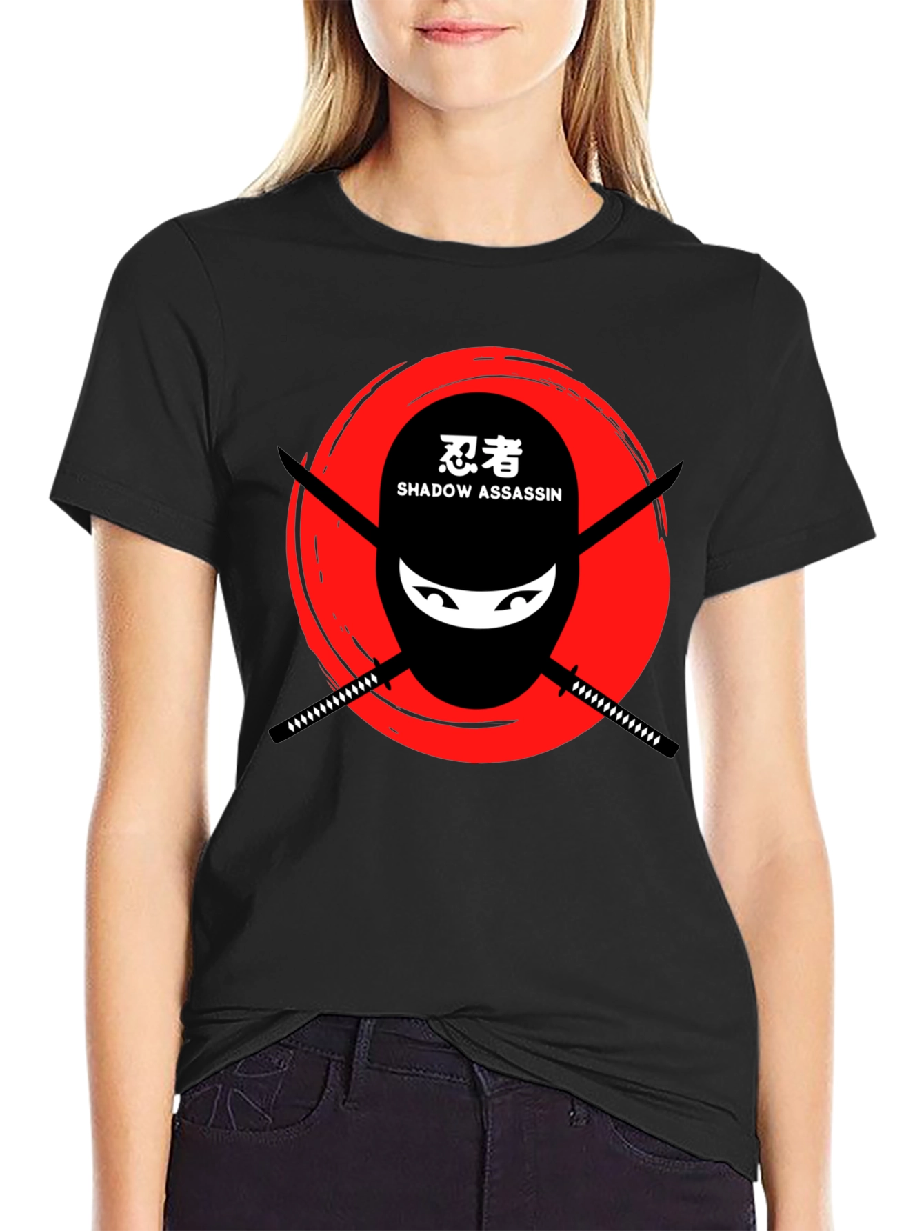 Ninja Shadow Assassin Graphic T-Shirt