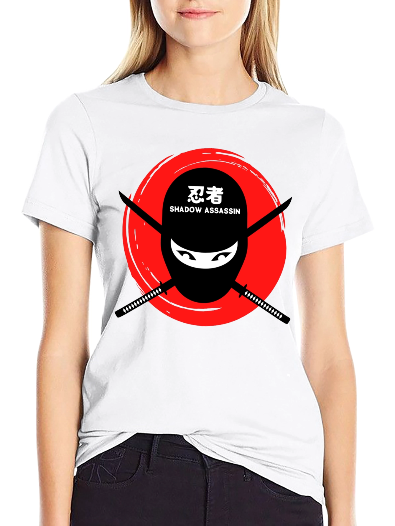 Ninja Shadow Assassin Graphic T-Shirt