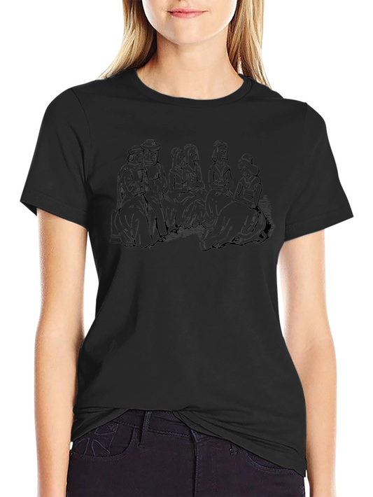 Vintage Style Graphic Tee - Dark Academia Clothing