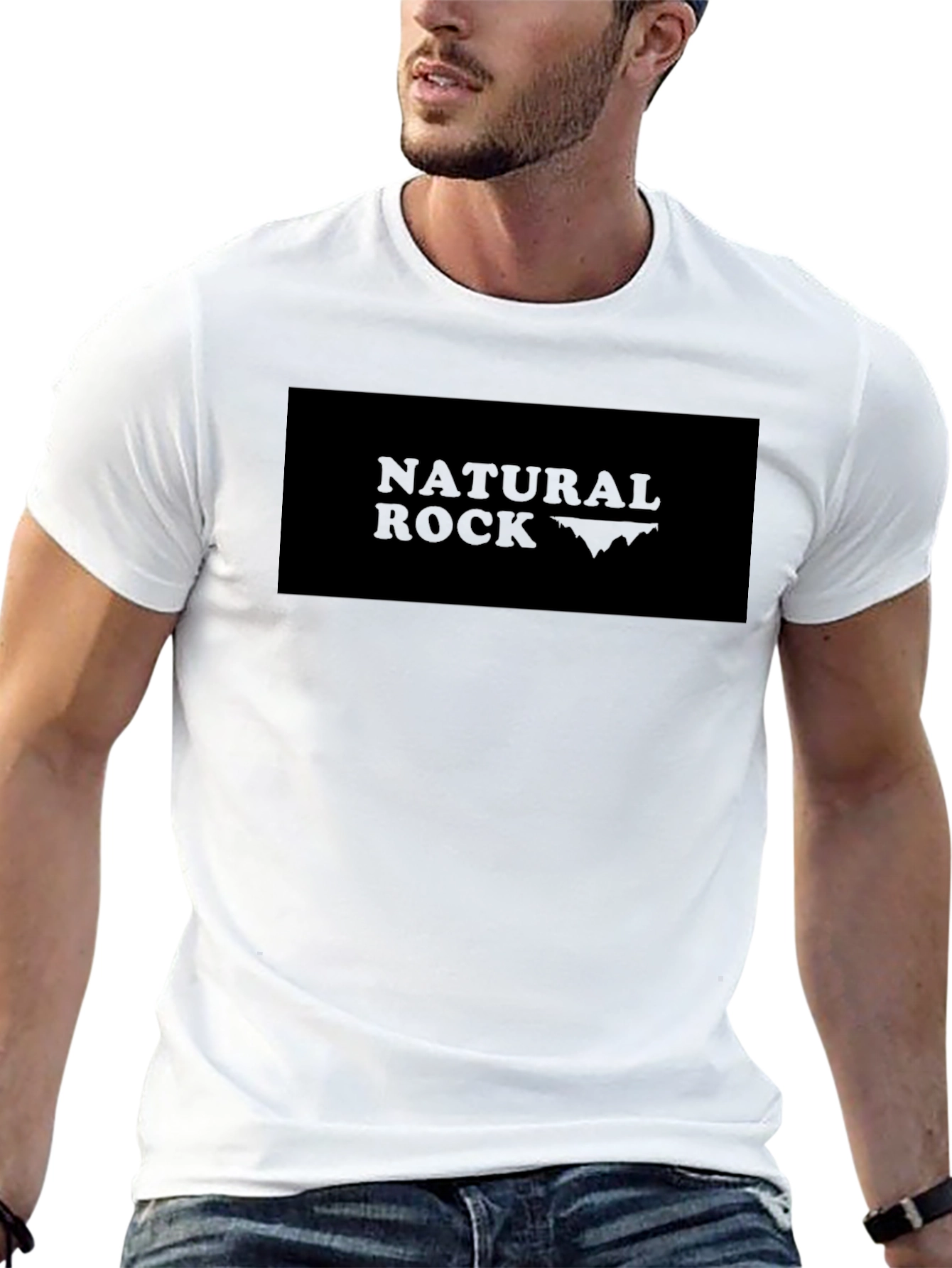 Natural Rock Graphic Tee - Stylish Comfort