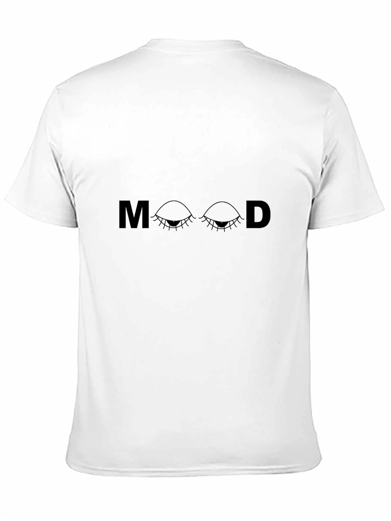 Mood Graphic Tee - Black Cotton Relaxed Fit