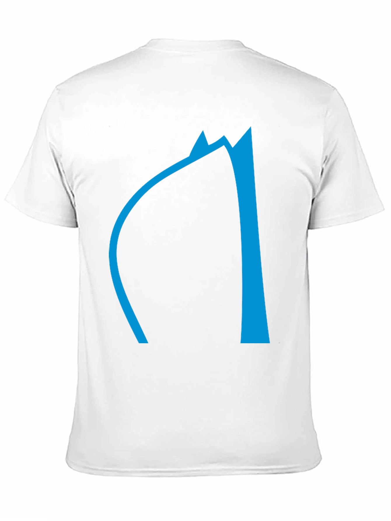 Modern Graphic Tee - Mountain Design
