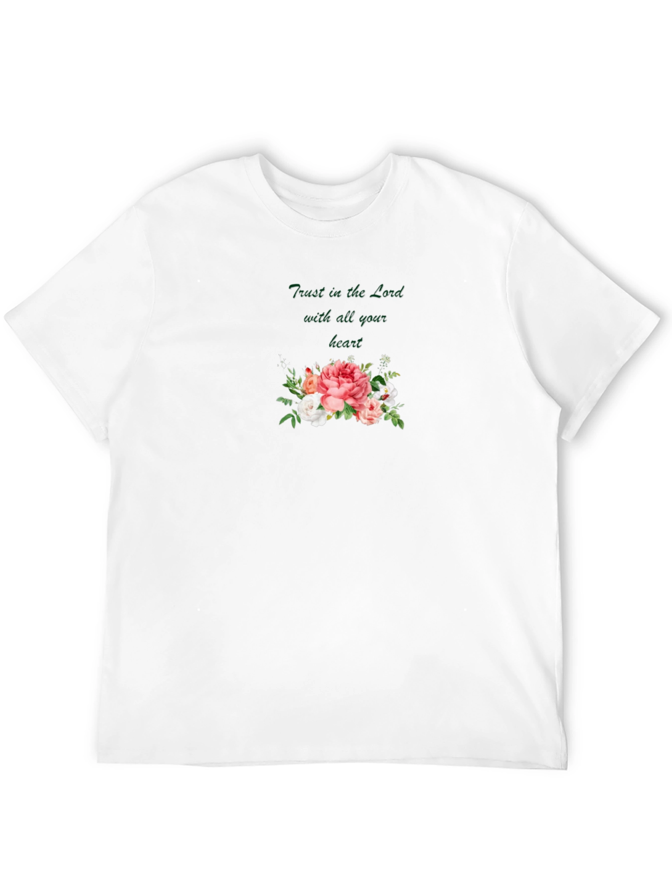 Trust in the Lord Floral T-Shirt