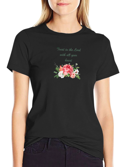 Trust in the Lord Floral T-Shirt