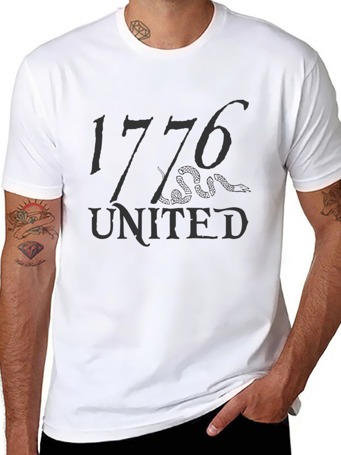 1776 United T-Shirt - Patriotic Design