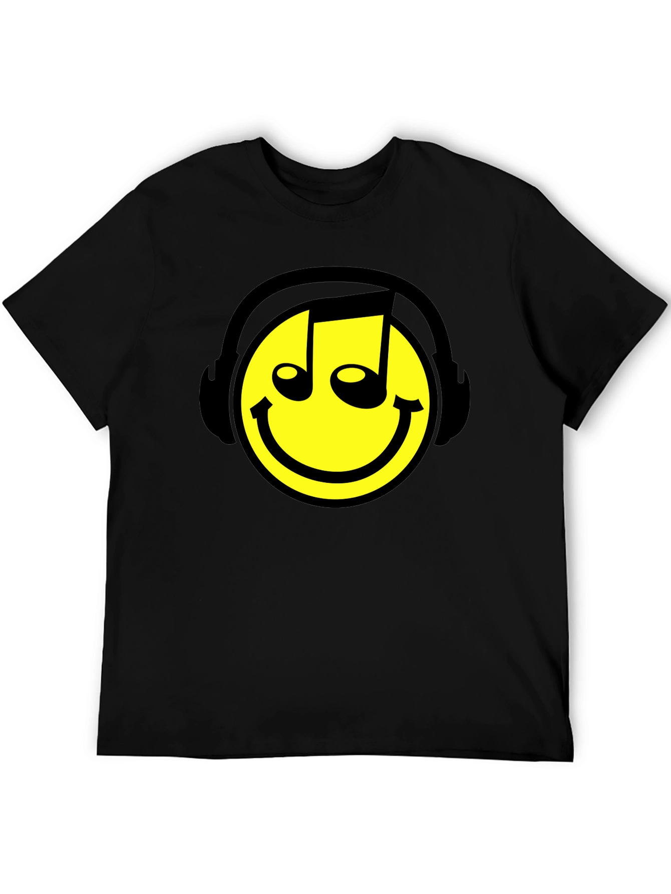 Smiley DJ T-Shirt - Music Lover Apparel