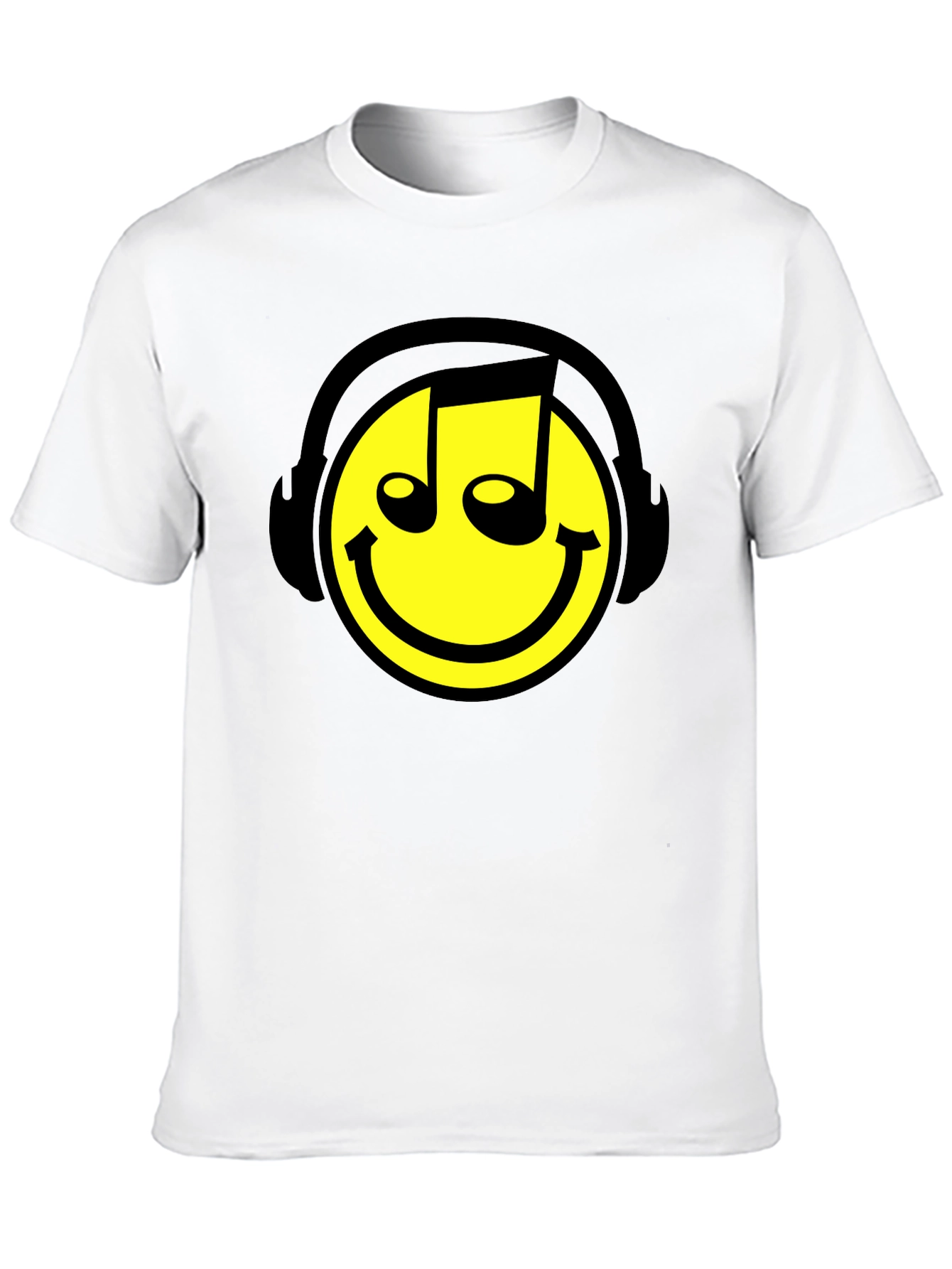 Smiley DJ T-Shirt - Music Lover Apparel